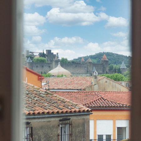 Le Boheme - Netflix - Wifi - Vue Sur La Cite Medievale Et Les Toits Appartement Carcassonne Buitenkant foto